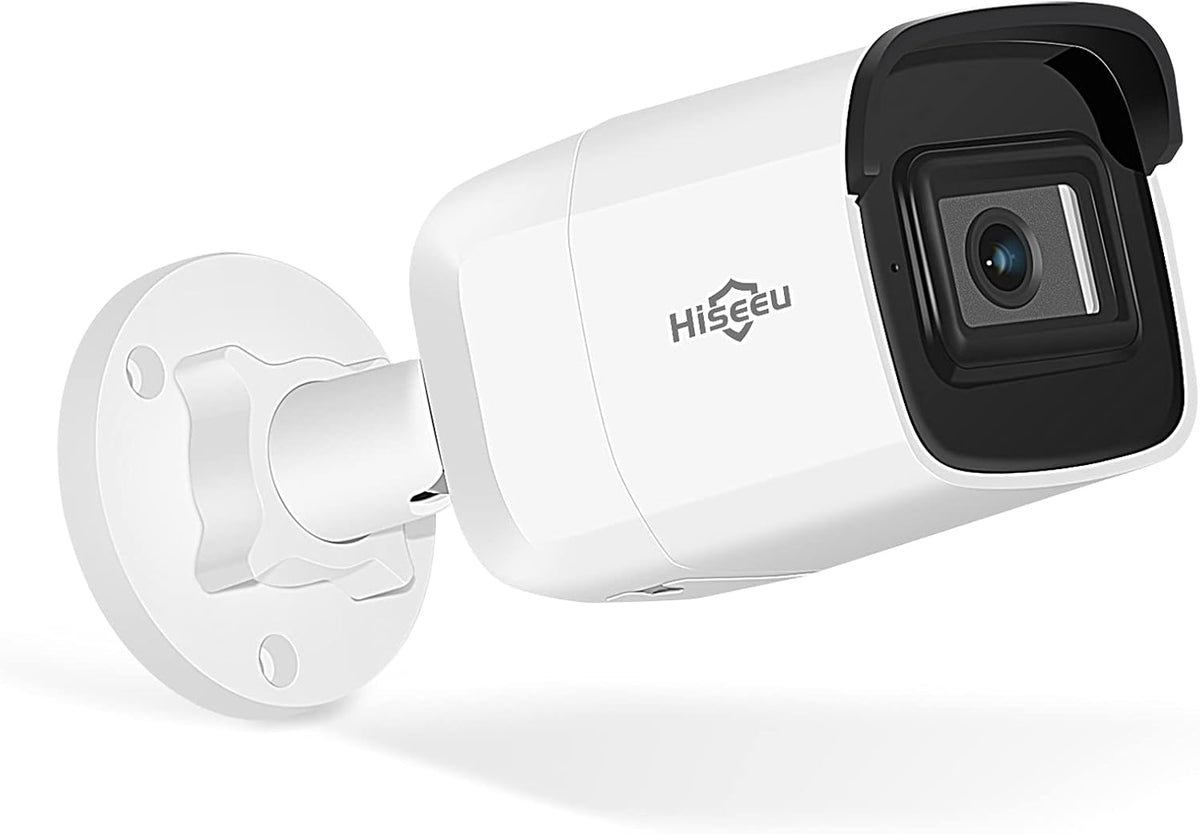 5MP PoE Security IP Camera with 2-Way Audio, 18Pcs IR LED Night Vision, IP66 Waterproof D38082