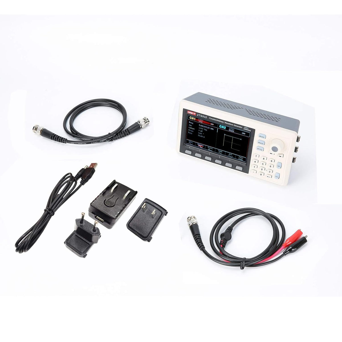 30 MHz Dual-Channel Function Generator Arbitrary Waveform T1127