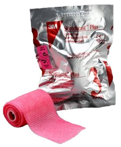 Maroon Cast Tape 2 inch x 12 Foot Box of 10 E510