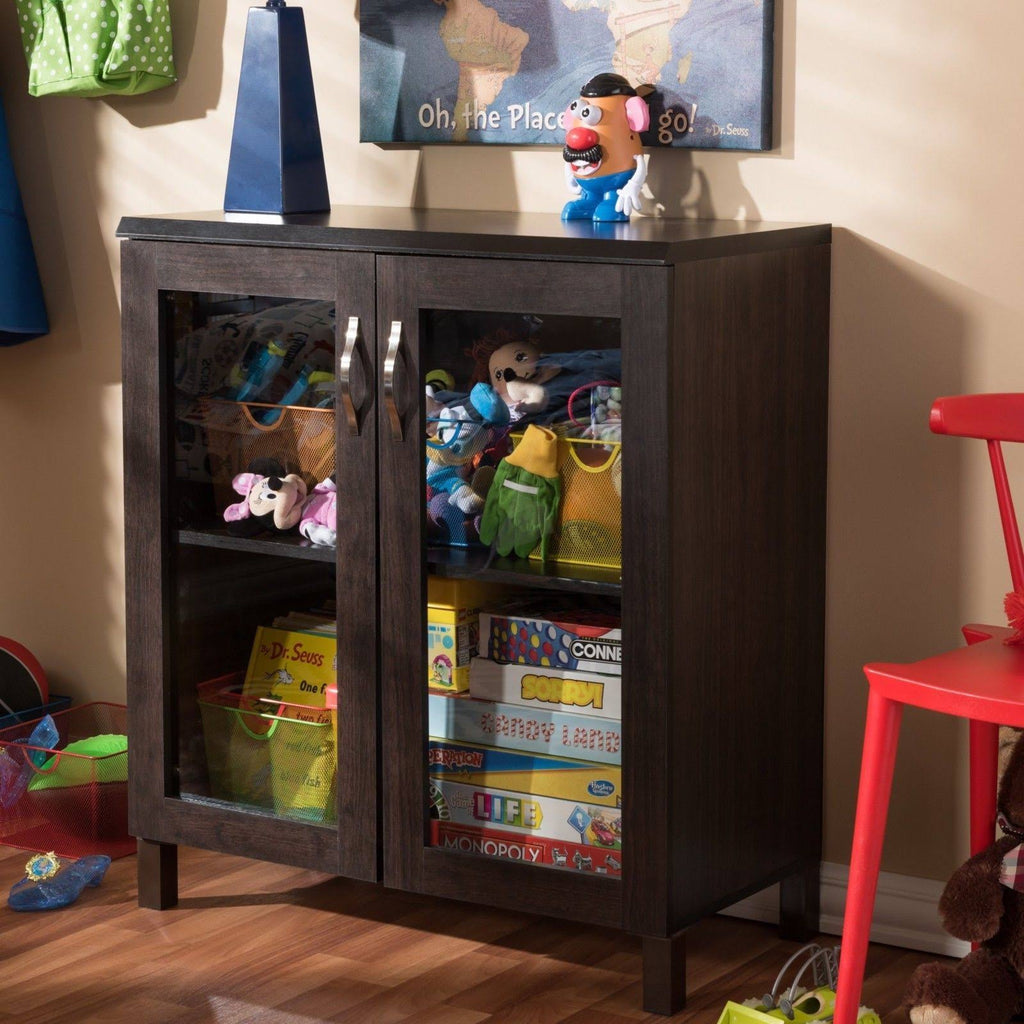 Dark Brown Storage Cabinet N92453