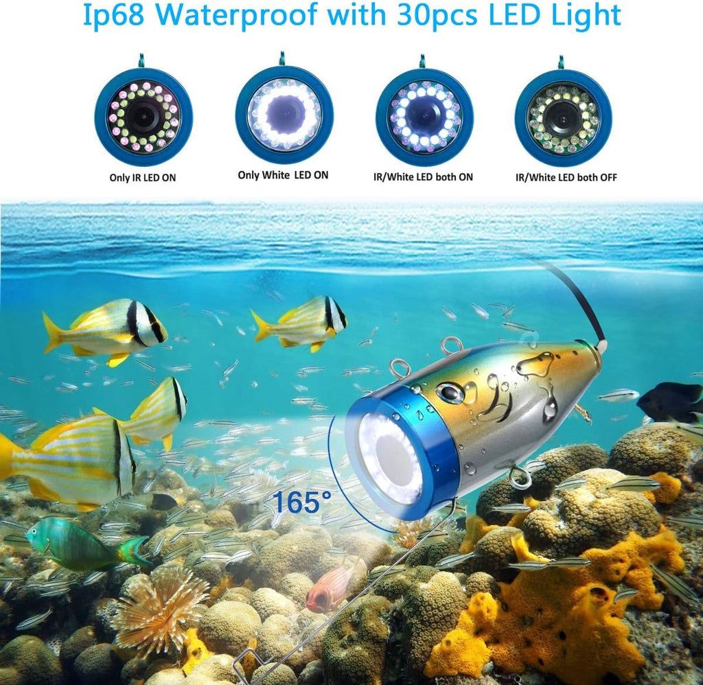 9 inch Color Monitor Underwater Fishing Camera with 30m Cable P61551