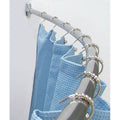Curved Shower Rod, 57-3/4In, 6in Proj, PK6 F963718