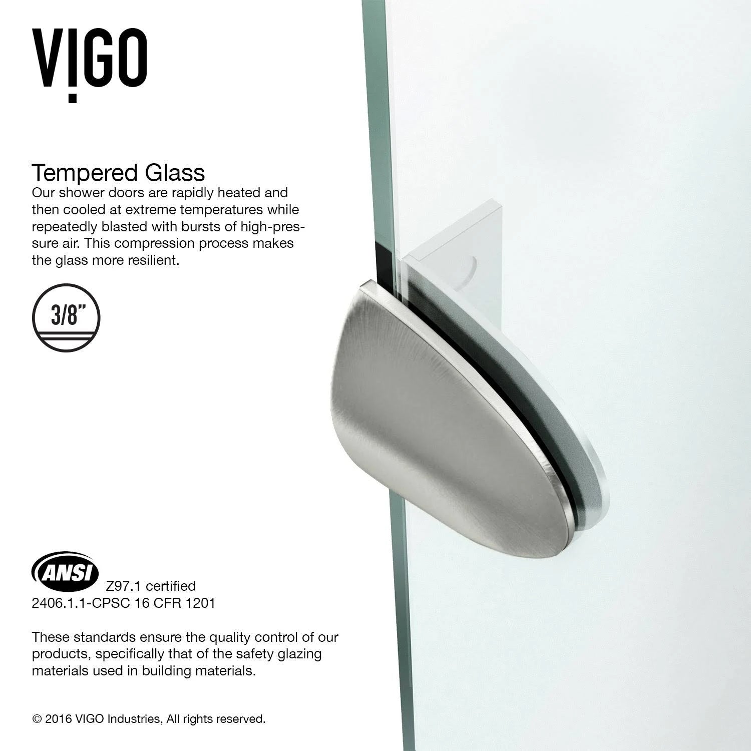 Frameless Neo-Angle Shower Enclosure with Low-Profile Base A54571