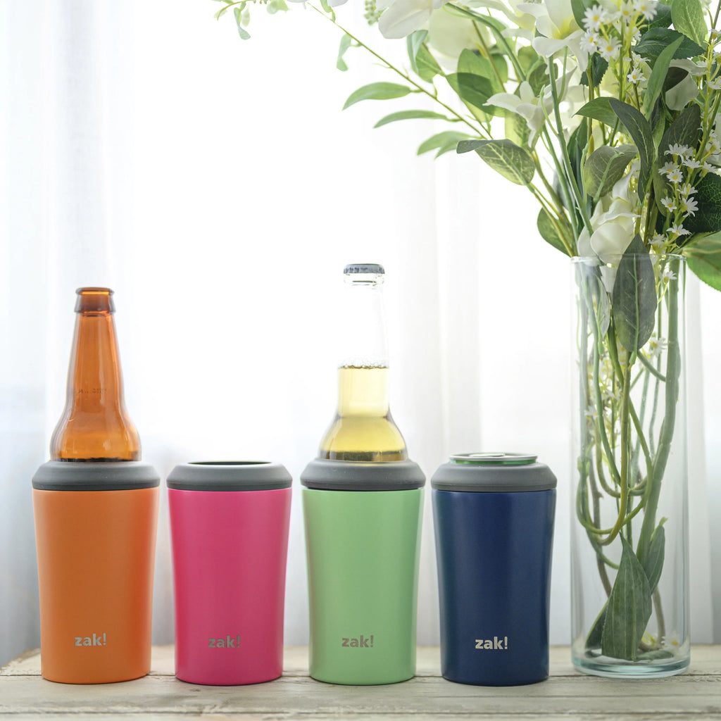 Pistachio Double Wall Stainless Steel Can and Bottle Cooler R349