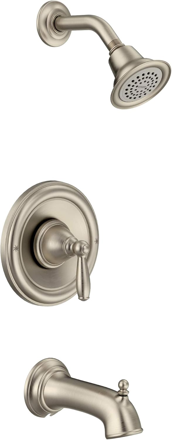 Brushed Nickel Tub and Shower Trim Kit M5084