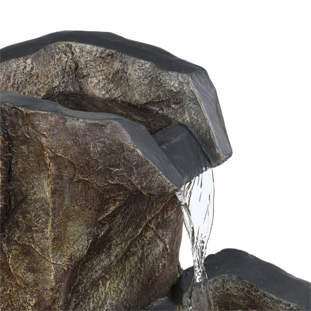 Rock Waterfall Fountain with LED Light N584644
