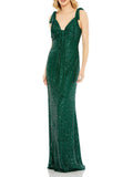 Sequined Long Evening Dress S233