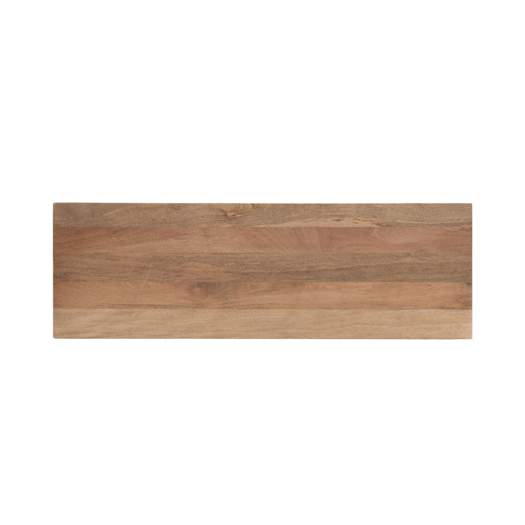 Mid-Century Rectangle Wooden Bench K206