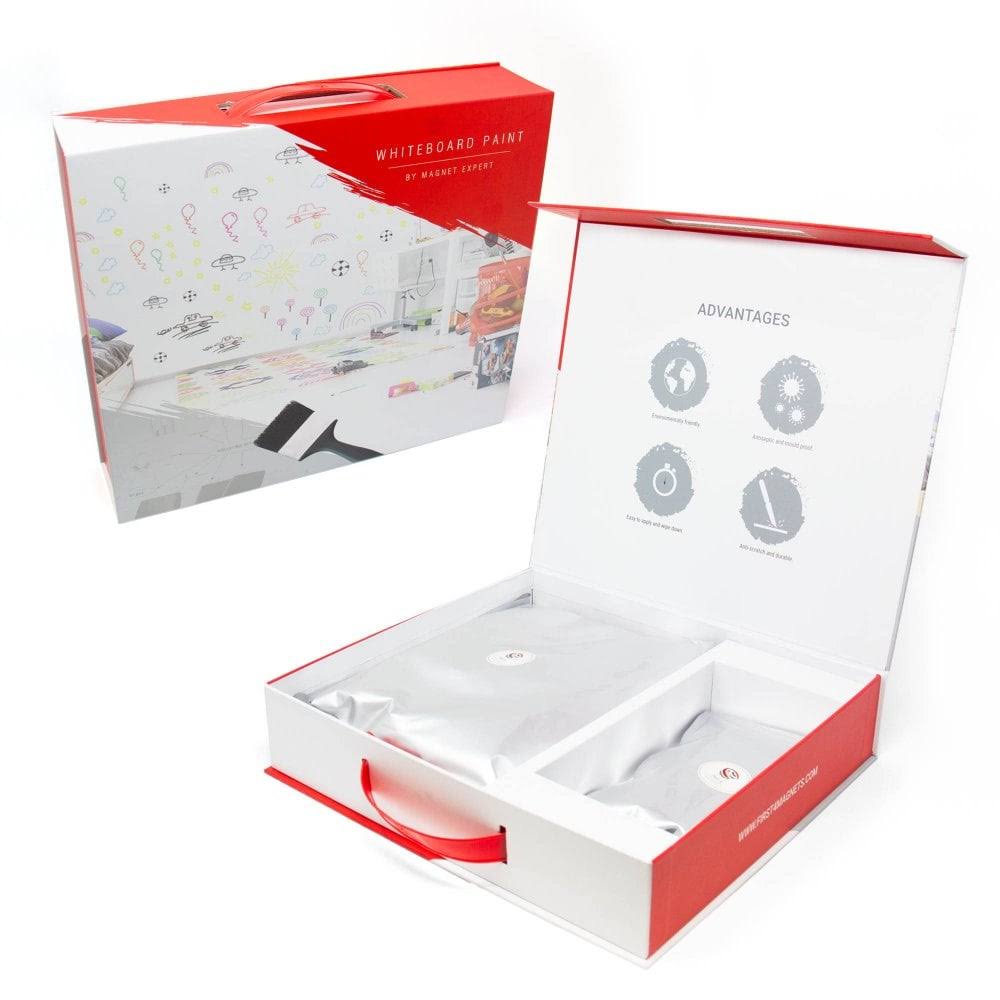 Gloss White Whiteboard Paint, 6sqm Coverage, Pack of 1 A46937