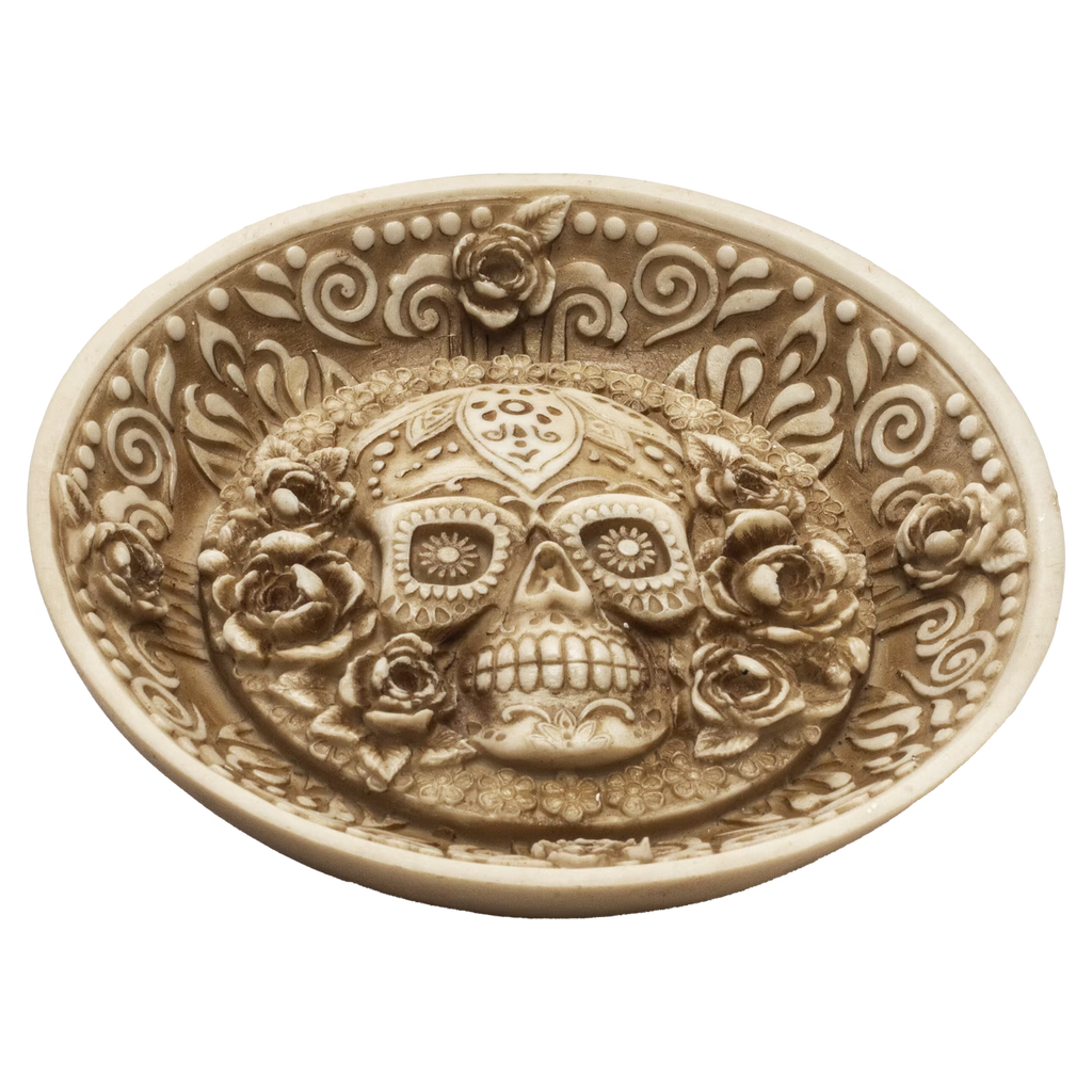 Incense Burner Resin Figurine Dish X4454