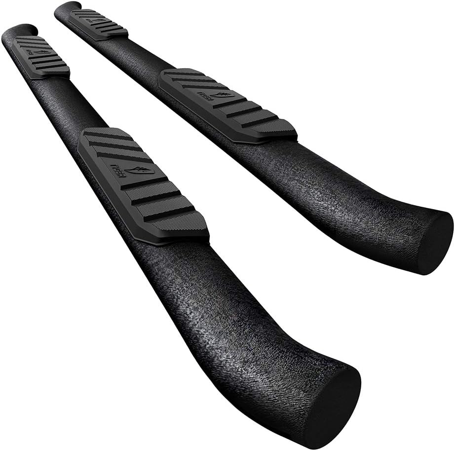 Textured Black Side Step Nerf Bars U286