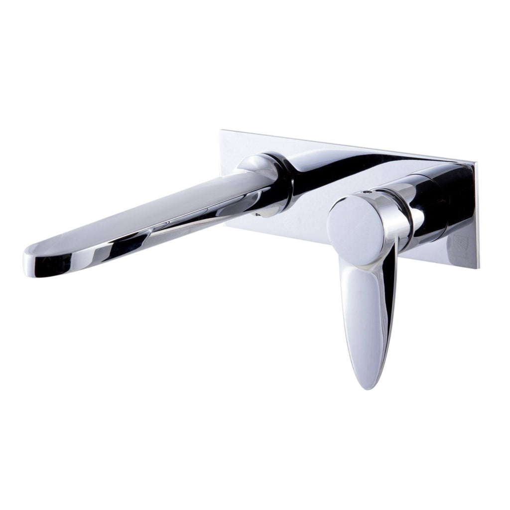 Polished Chrome Wall Mounted Bathroom Faucet G2733