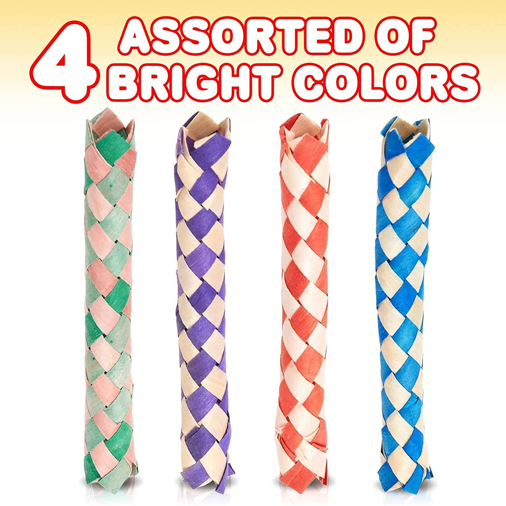 72 Pack Chinese Bamboo Finger Traps U527