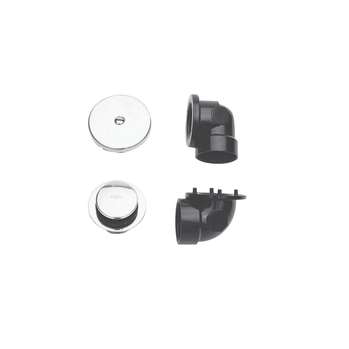 Tub Drain Kit Stainless Steel K52552