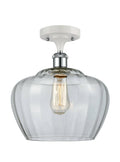 Large Fenton 1 Light Semi-Flush Mount LED E182074