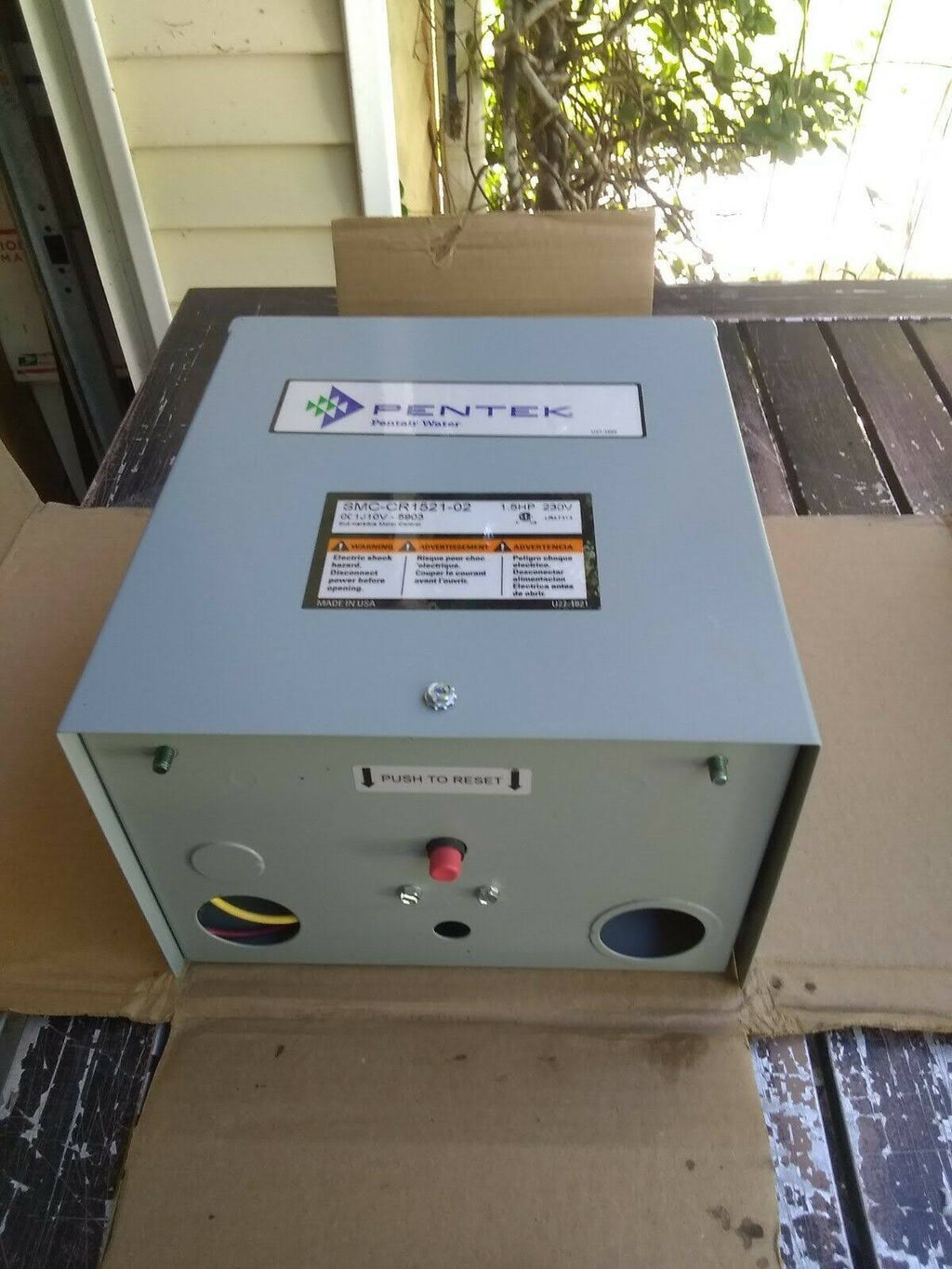 11/2 -1.5 HP Submersible Well Motor Control Box I649