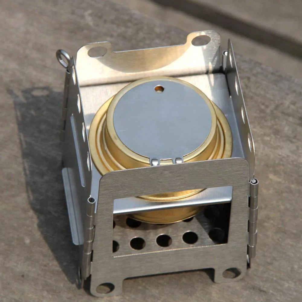 Portable Stainless Steel Wood Stove C930554