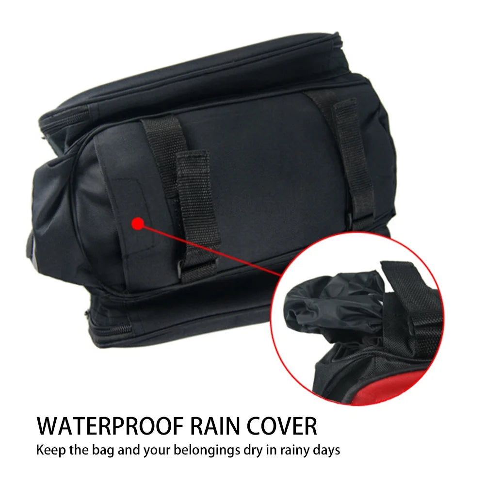 Rear Seat Bag WaterResistant Expandable Y66497