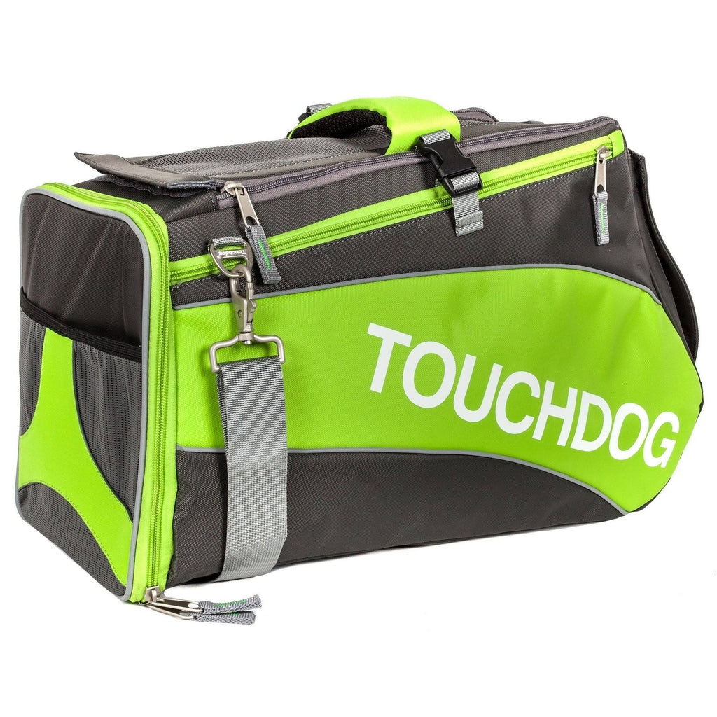 Green Water-Resistant Dog Carrier Y497