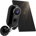 1080P HD Outdoor Security Camera with Solar Powered, Human Motion Detection, Night Vision, 2-Way Audio, IP66 Waterproof C655