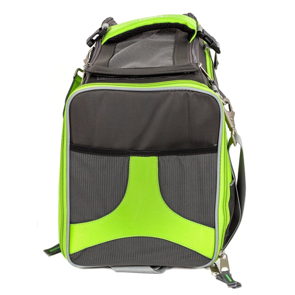 Green Water-Resistant Dog Carrier Y497