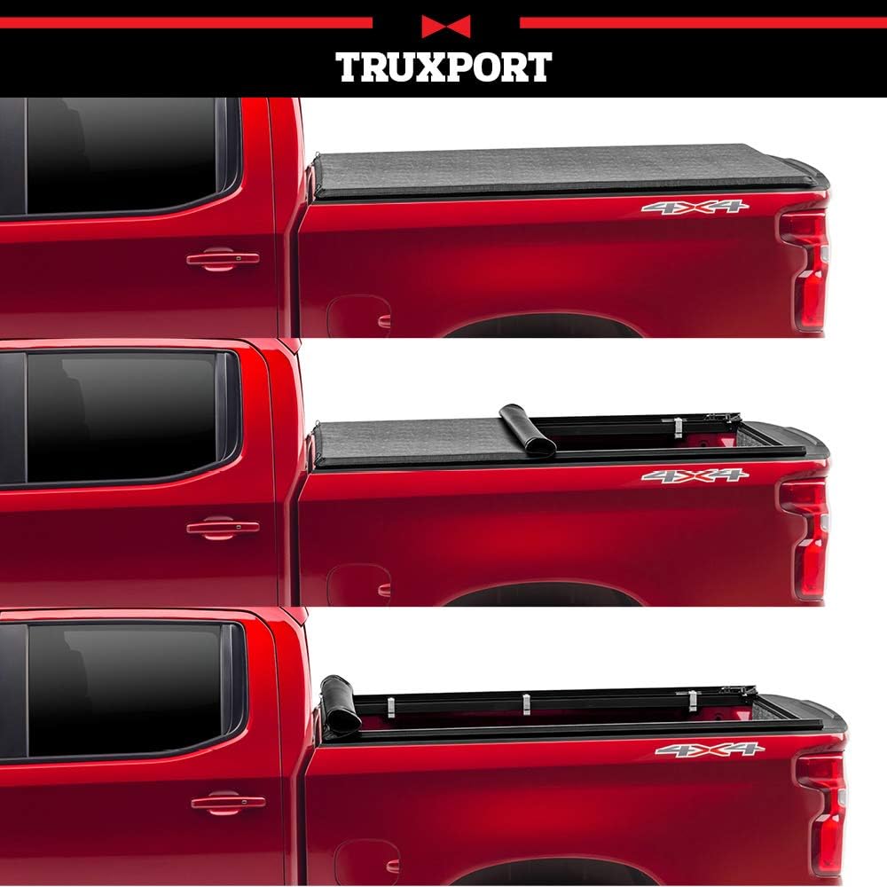 Soft Roll Up Truck Bed Tonneau Cover I868461