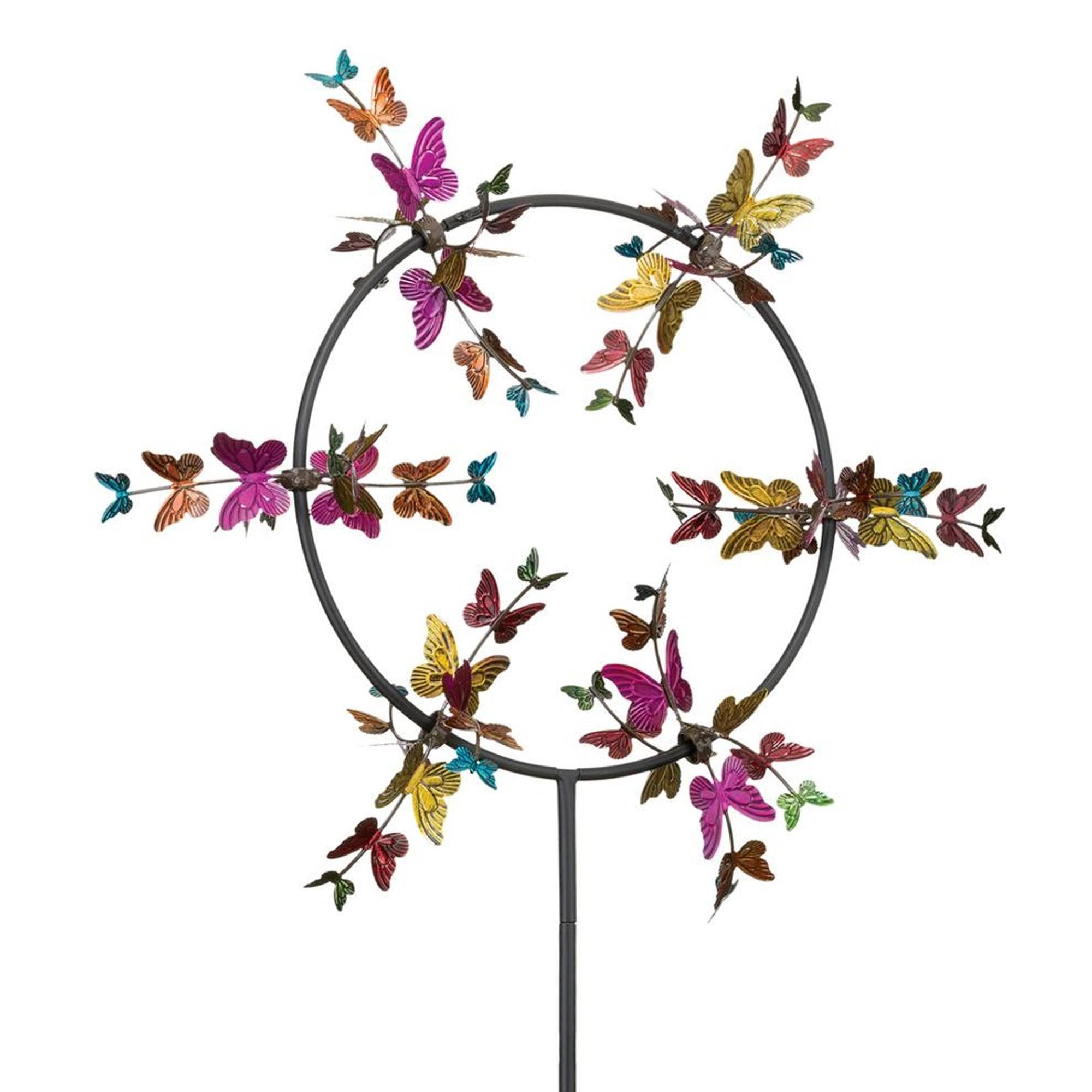 26 in. Butterfly Wind Spinner L723555