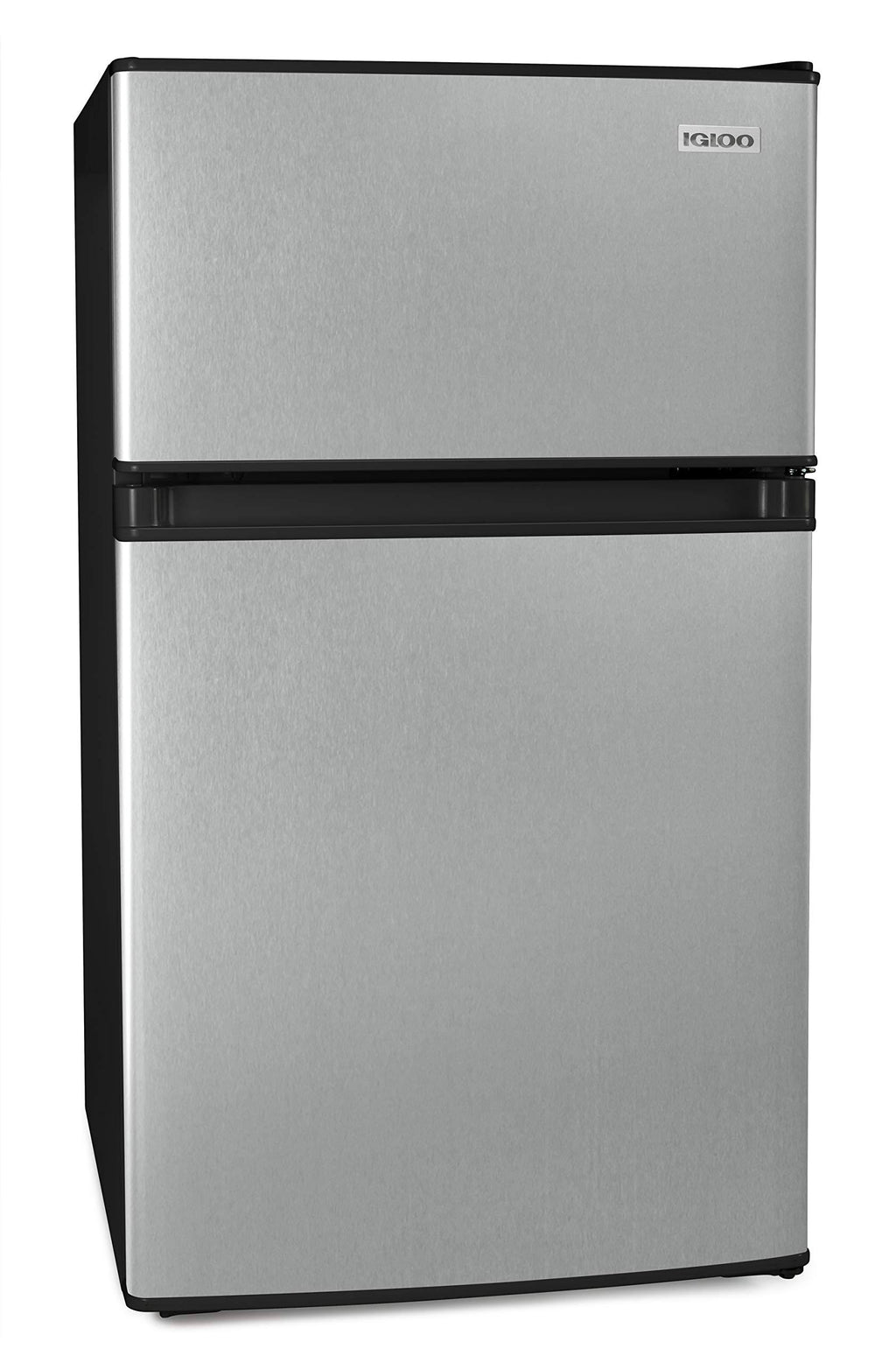 Stainless Steel Double Door Refrigerator with Freezer I7503