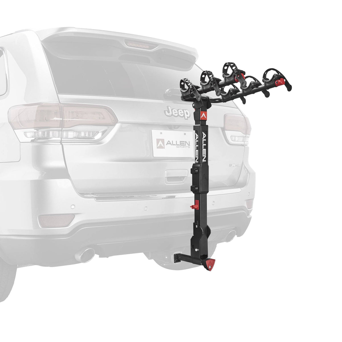 Black 3-Bike Carrier for 2 in. and 1 1/4 in. Hitch Y454760