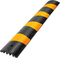 6 Feet Rubber Driveway Cable Protector Ramp 2-Channel C76406