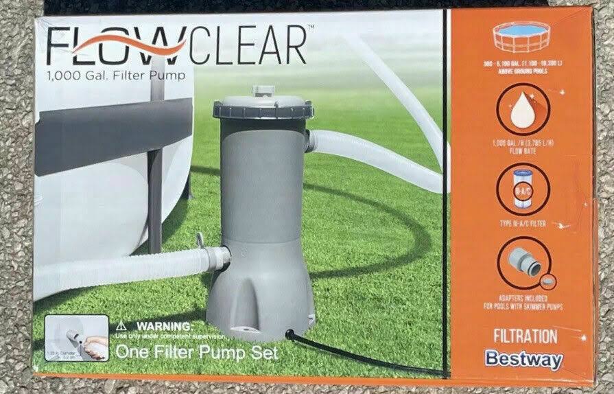 1000 gal. Filter Pump I43997