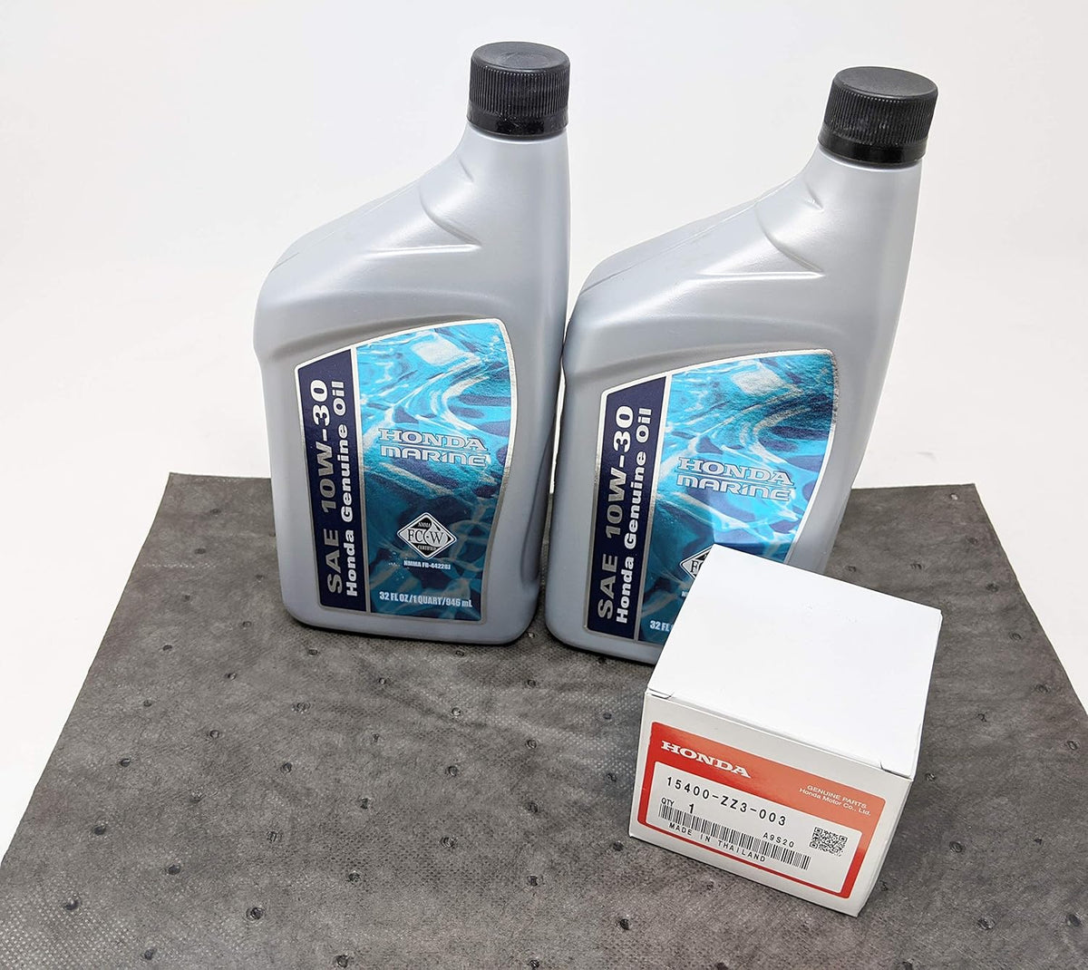 2-Quarts 10W-30 Oil and Filter Pack of 2 U3824