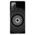 Clear Shockproof Hybrid Case with TPU Bumper and Tempered Glass Screen Protector L4217