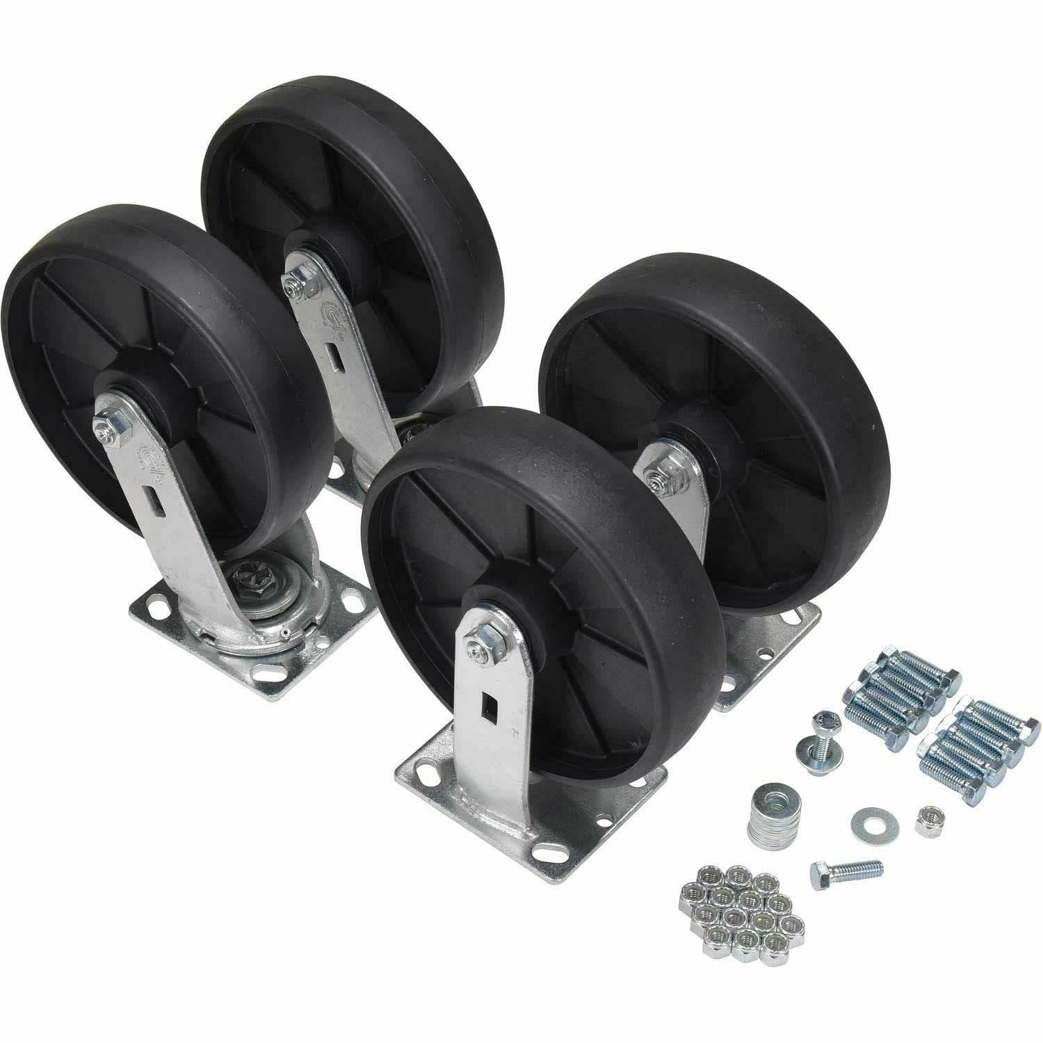 8x22x2x22 Glass Filled Nylon Caster Kit F73951
