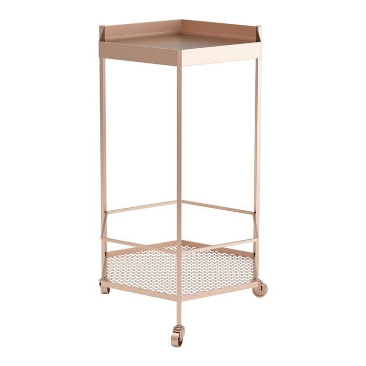 Gold Steel Bar Cart B567690
