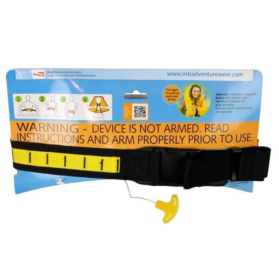 Inflatable PFD Belt Pack Black J390328