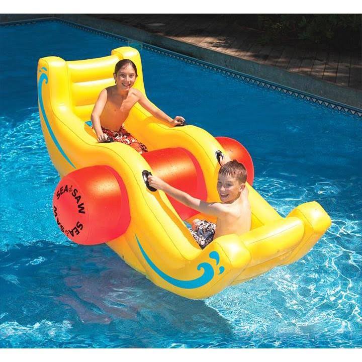 Pool Inflatable Float Sea-Saw Rocker with 110V Air Pump M85221
