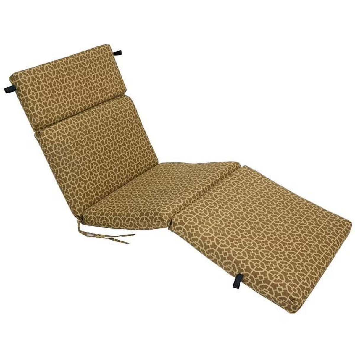 Sangria Afternoon Polyester Outdoor Chaise Lounge Cushion X6531