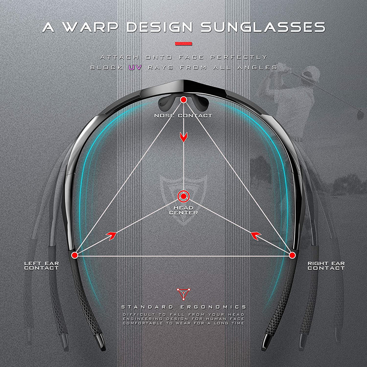 Polarized Sports Sunglasses Q7294