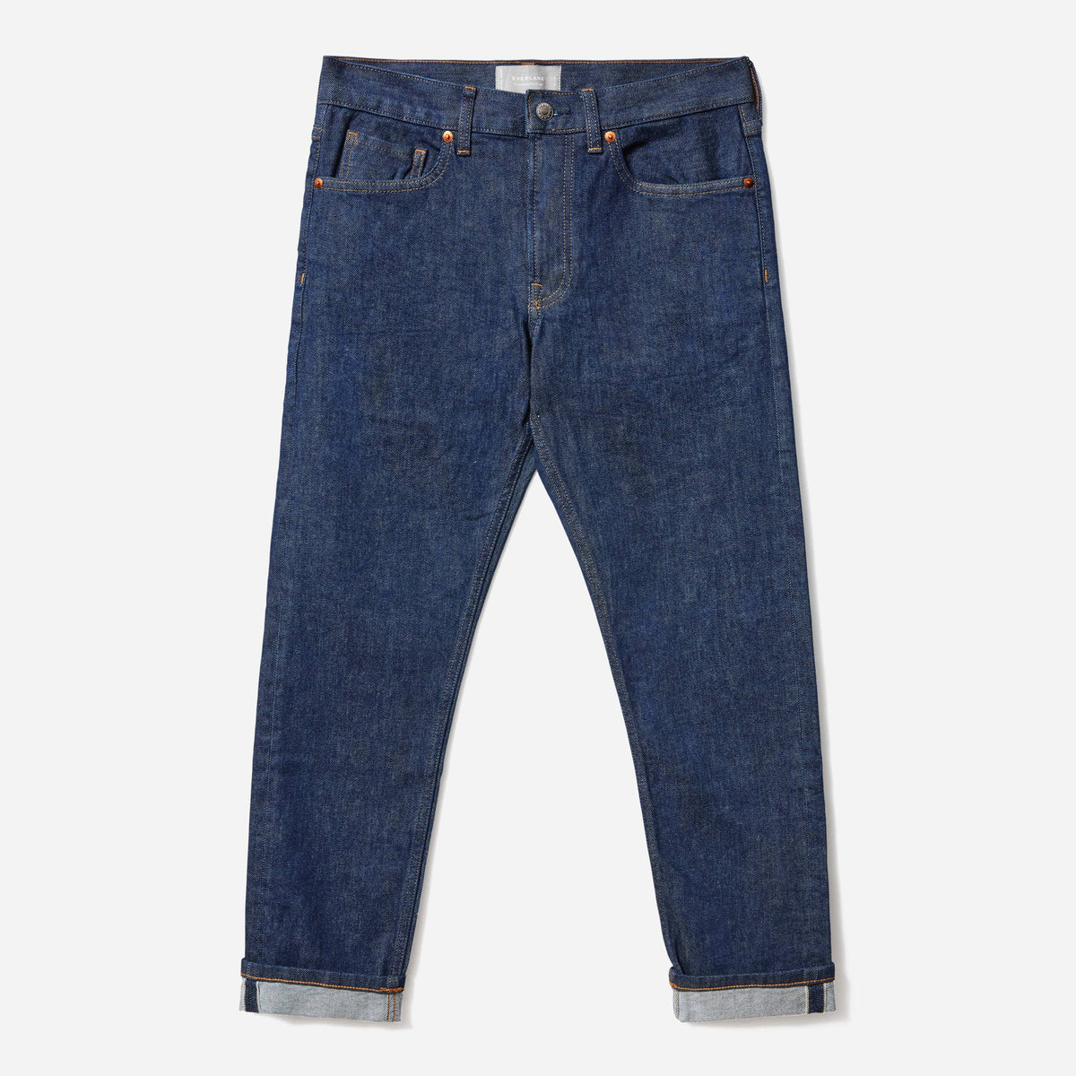 Selvedge Slim Fit Jean in Indigo Rinse, Size 29x28 O214