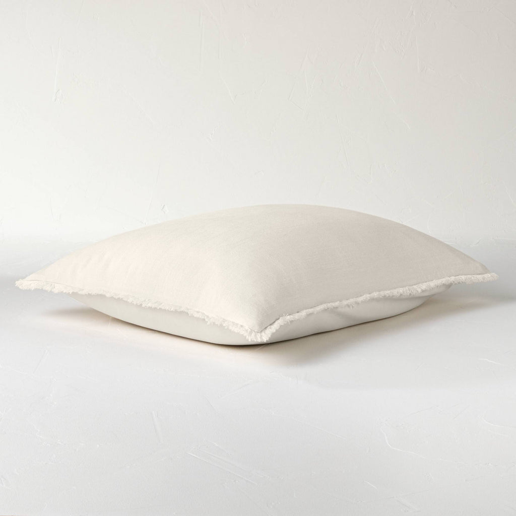 Natural Linen Blend Duvet Cover & Sham Set Z163