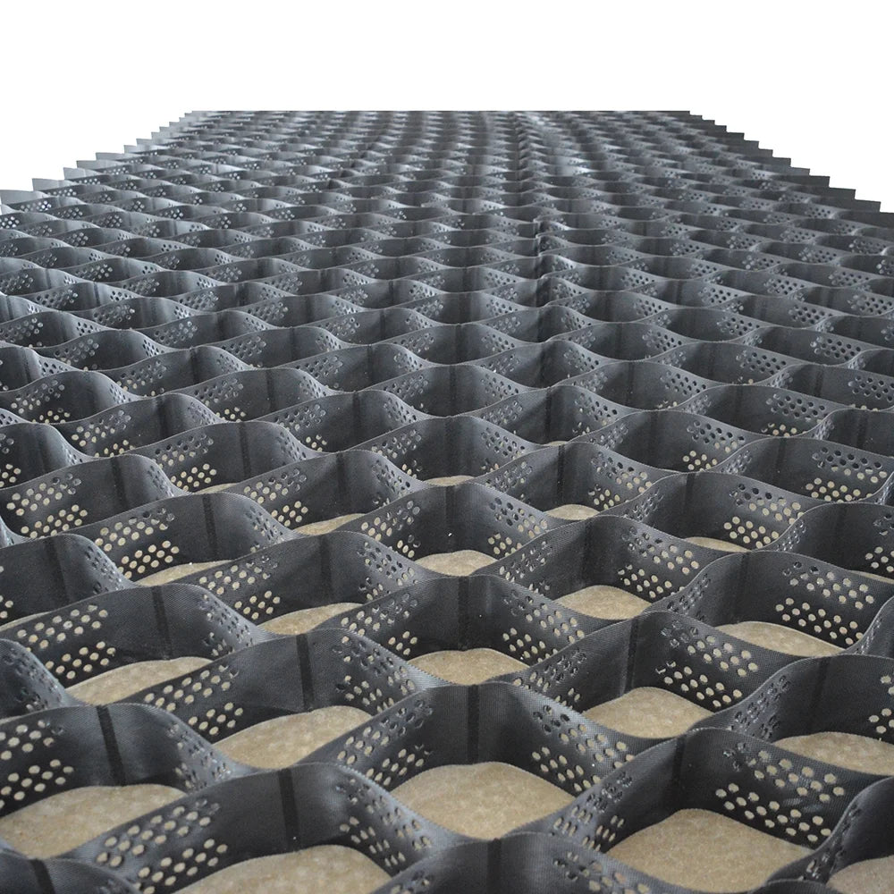 4" HDPE Ground Grid Geocell 8.2X26.2FT B17245