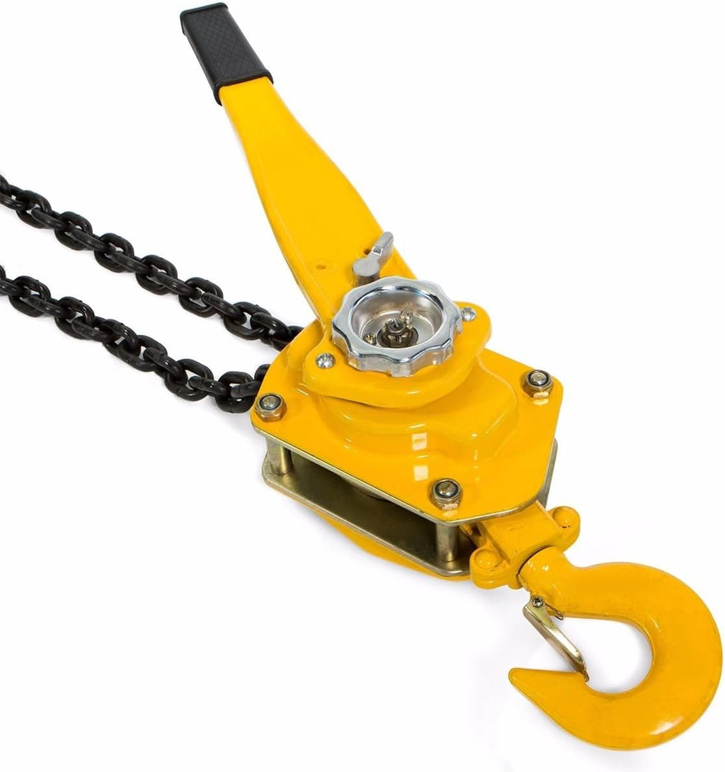 3 Ton 5' Lift Lever Block Chain Hoist Comealong Puller U159