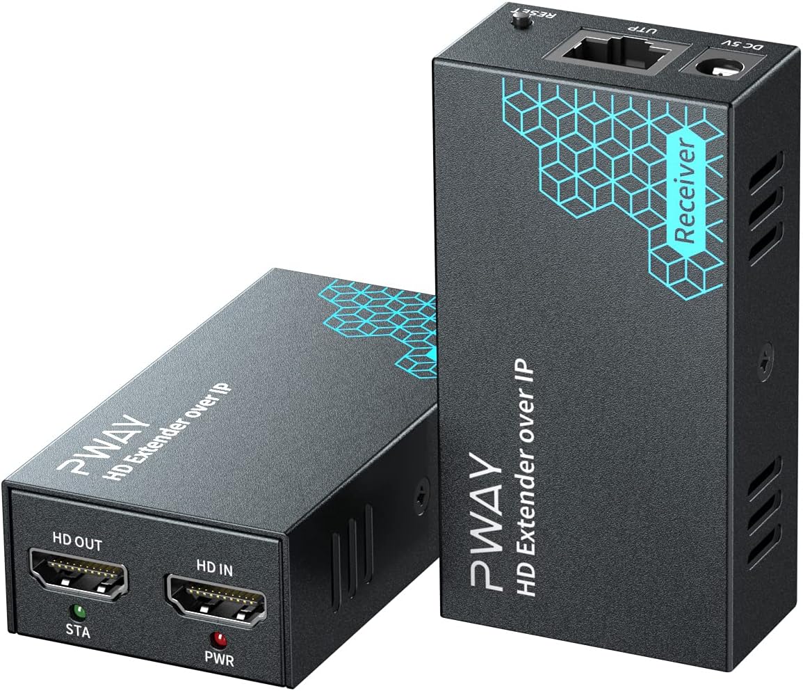 HDMI Extender 500ft Over Cat5e/6 Full HD 1080P@60Hz P4547