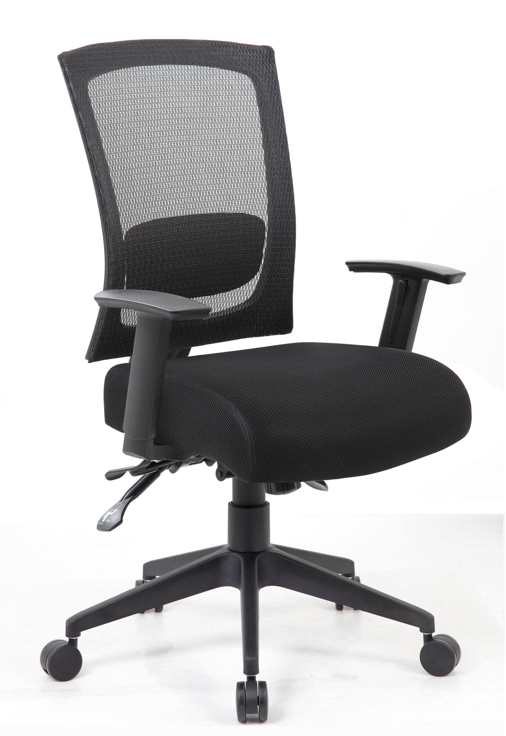 Black Mesh Back Task Chair with Seat Slider M302776