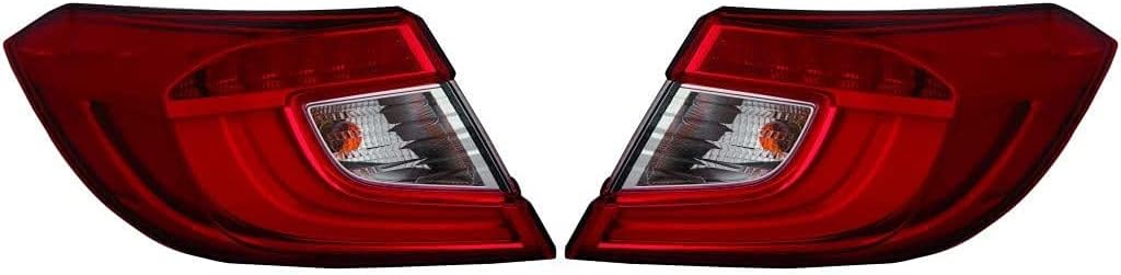 Tail Light Assembly Driver Side with Bulb M1933