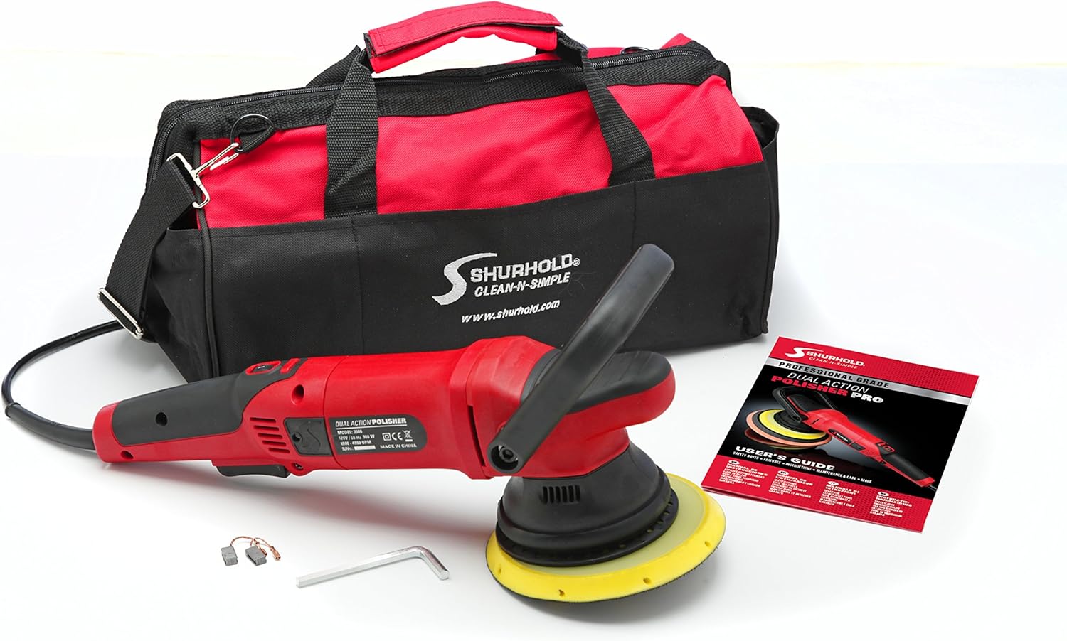 Dual Action Polisher with Carrying Bag G725259