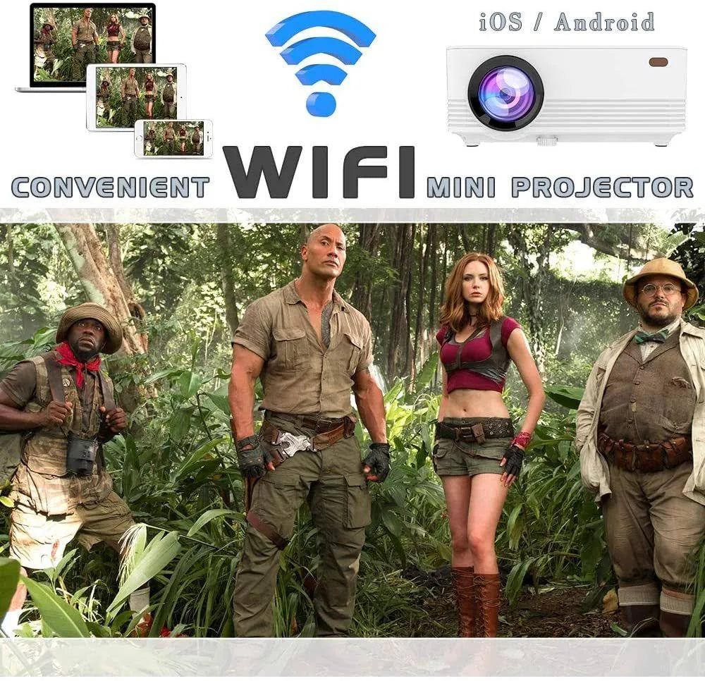 Wireless Mini Projector WiFi R48216