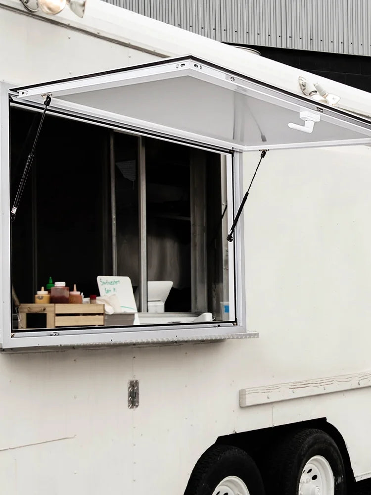 Concession Stand Serving Window with Awning Door O583