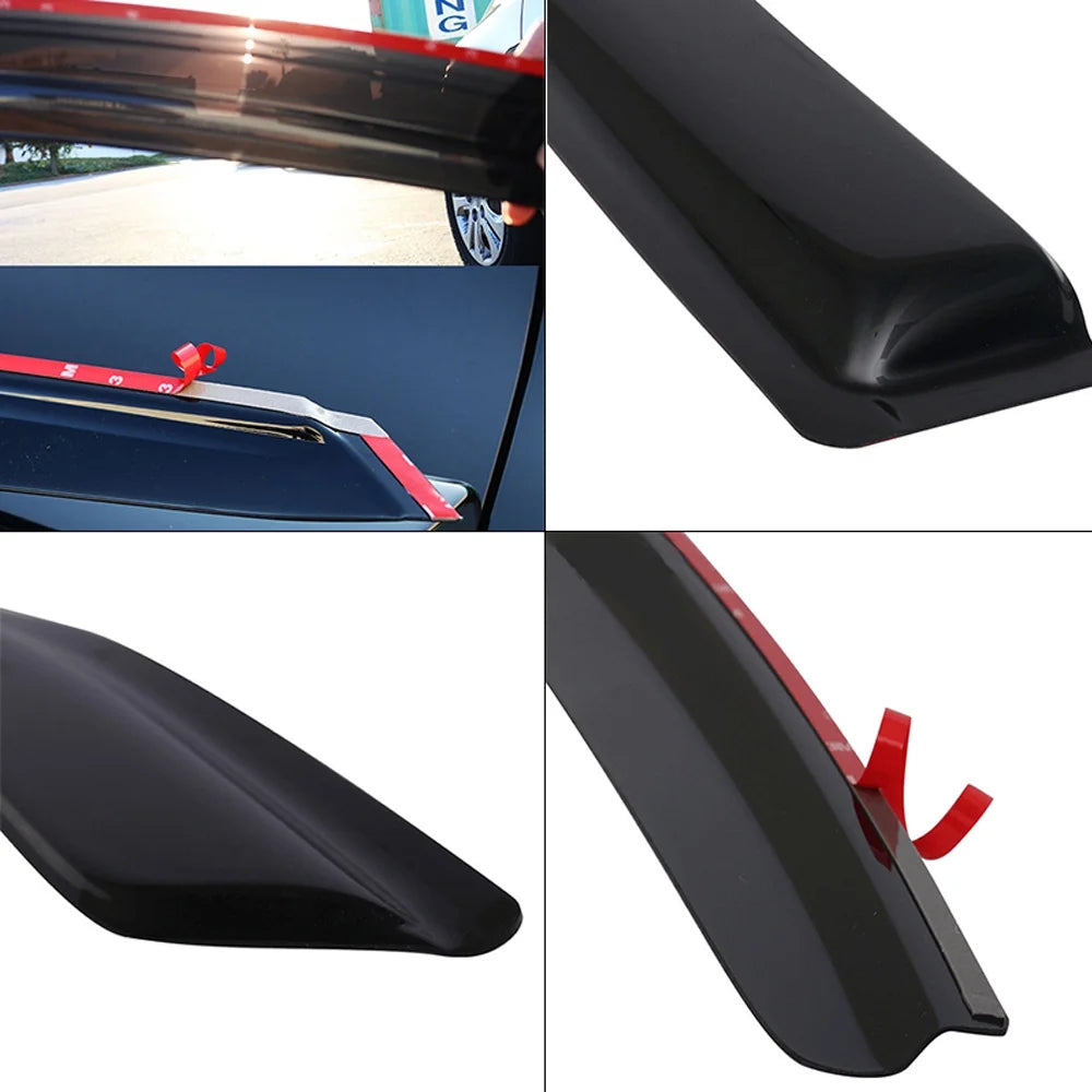 Acrylic Window Visors Rain Guard 4Pc Set B12812